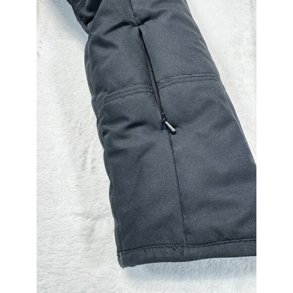 Obermeyer Alpine Ski Snowboard Jacket Black Faux Fur Hood Waterproof SZ 8 - Picture 10 of 14